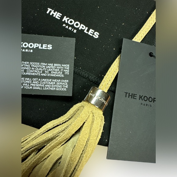 The Kooples Calfskin Tassel key chain - Picture 5 of 6